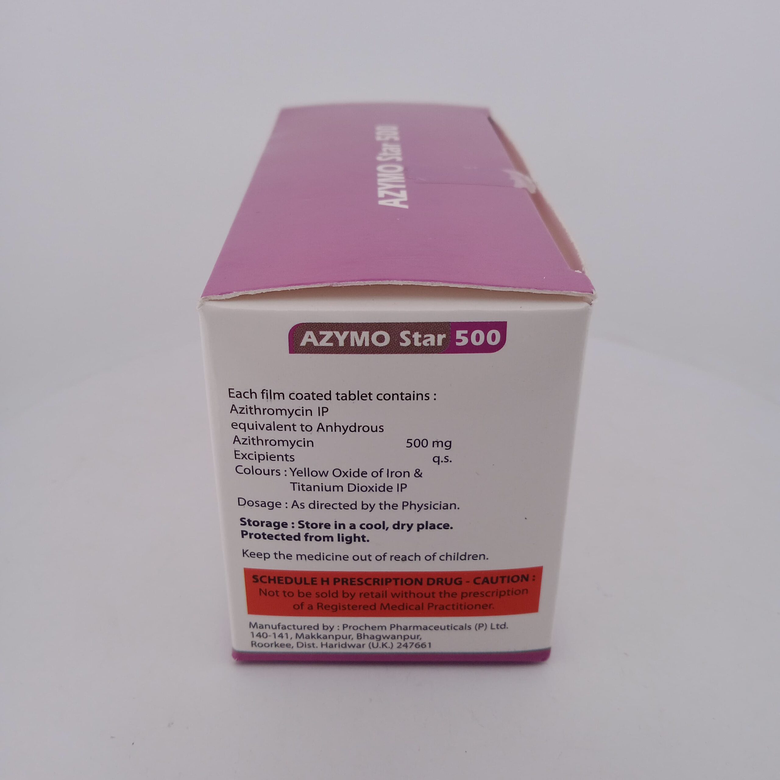 AZYMO STAR 500 MG - 3 TABLETS - Image 4