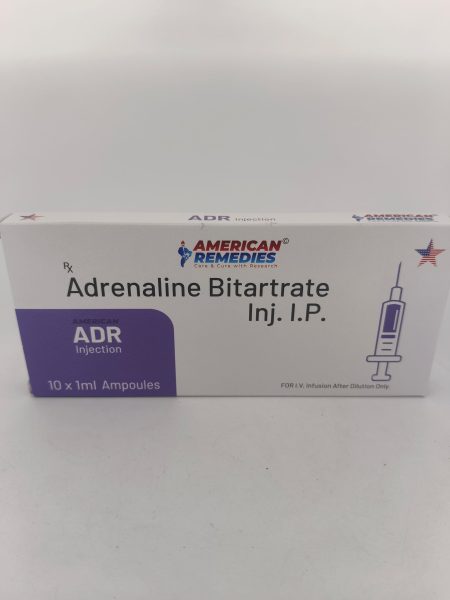 ADR INJECTION - 10 AMPOULES OF 1ML