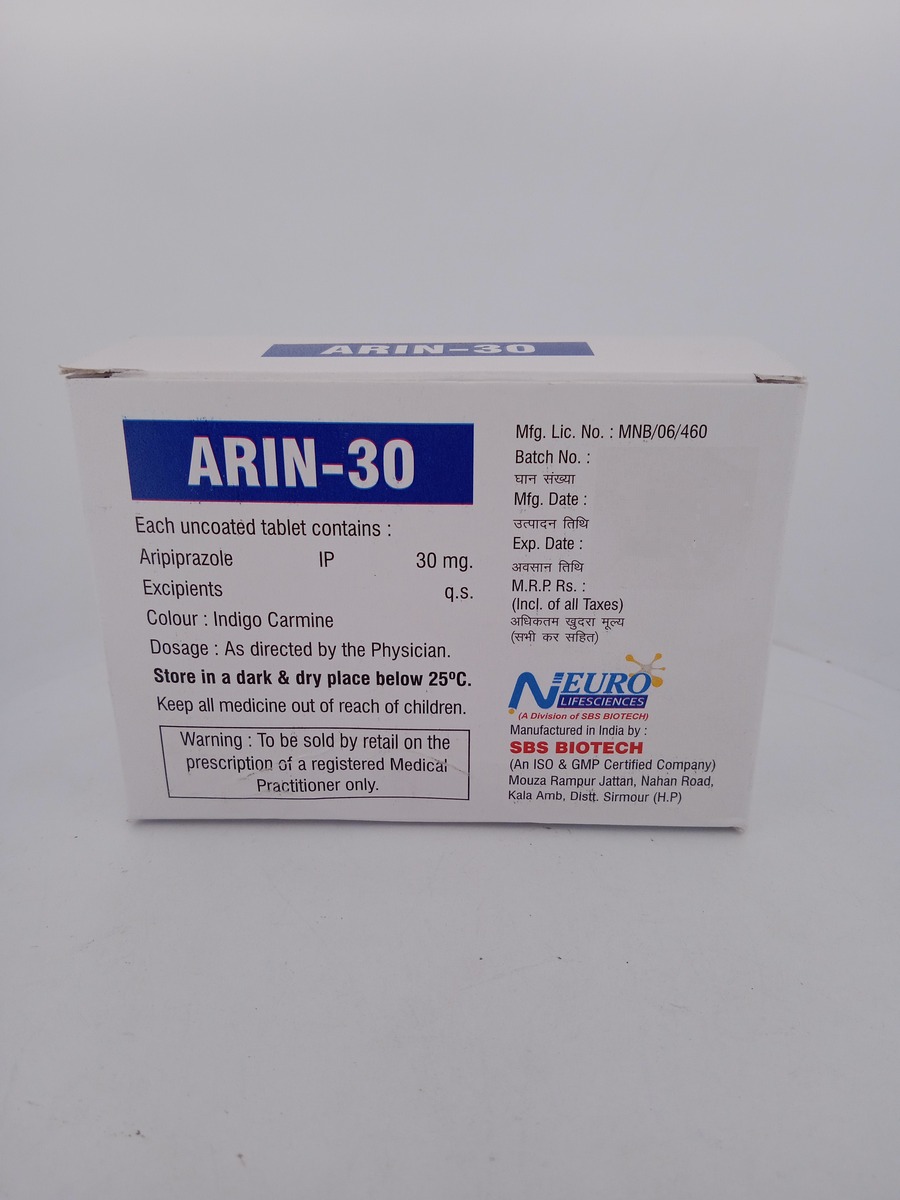 ARIN 30 MG - 10 TABLETS - Image 4