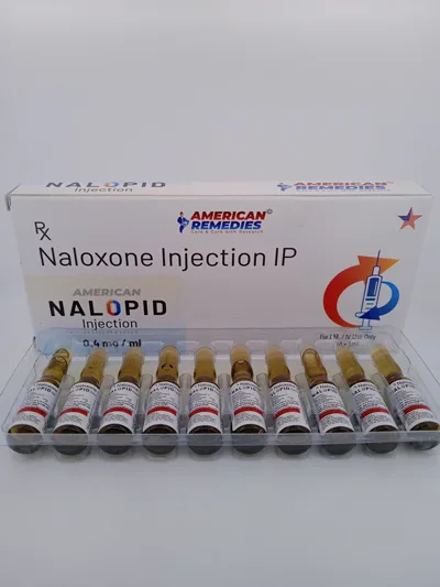 AMERICAN NALOPID INJECTION 0.4MG/ML - 10 AMPOULES OF 1ML