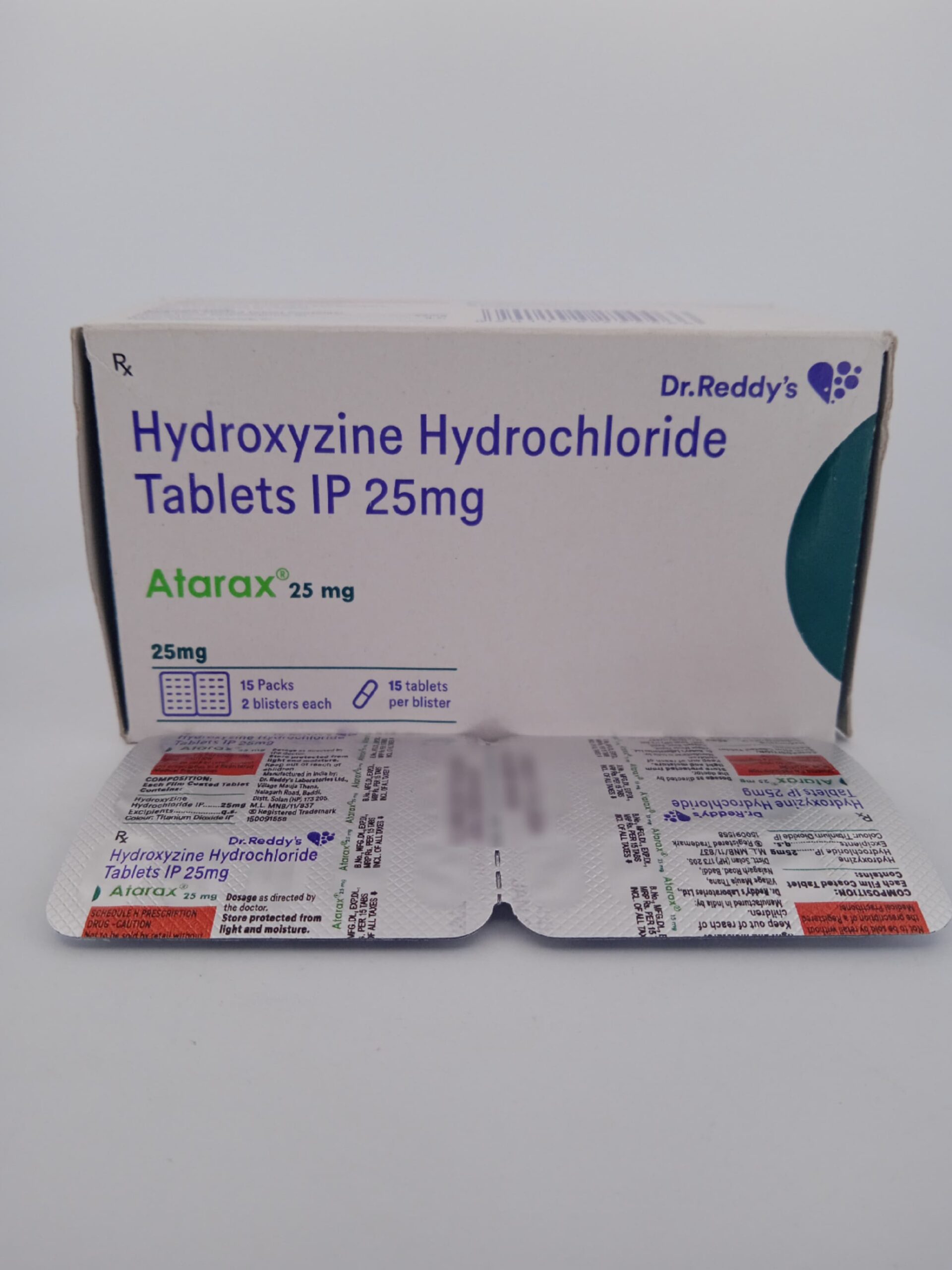 ATARAX 25 MG - 15 TABLETS - Image 3