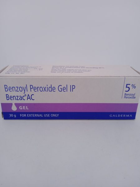 BENZAC AC 5% GEL - 1 TUBE OF 30gm