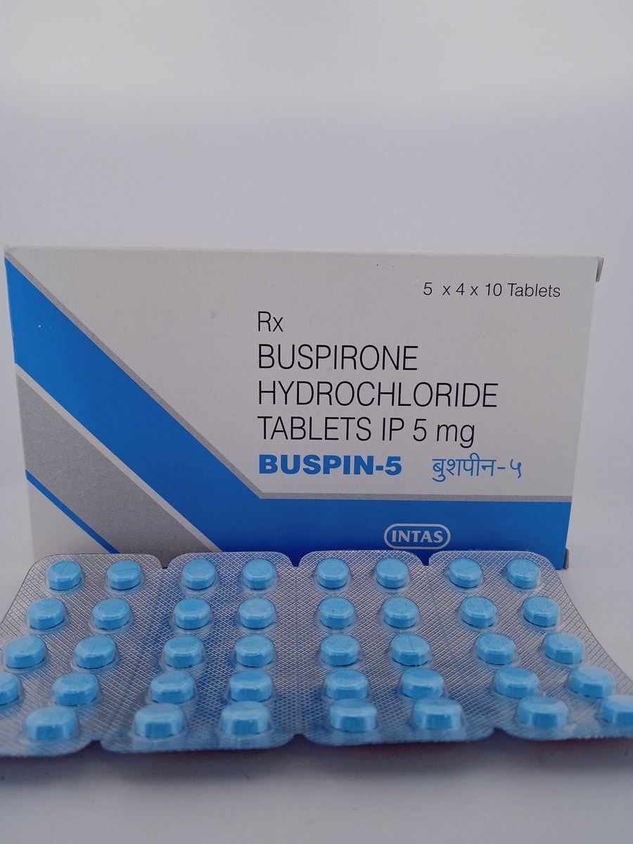 BUSPIN 5 MG - 10 TABLETS - Image 2