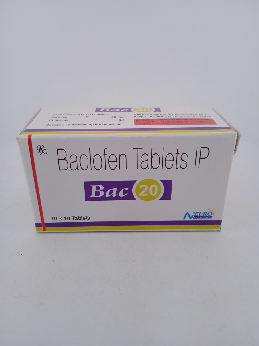 BAC 20 MG - 10 TABLETS