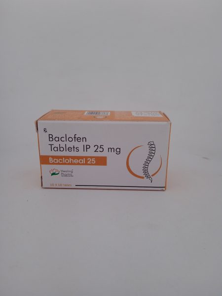 BACLOHEAL 25 MG - 10 TABLETS
