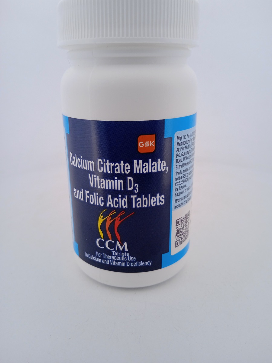CCM - 1 BOTTLE OF 40 TABLETS