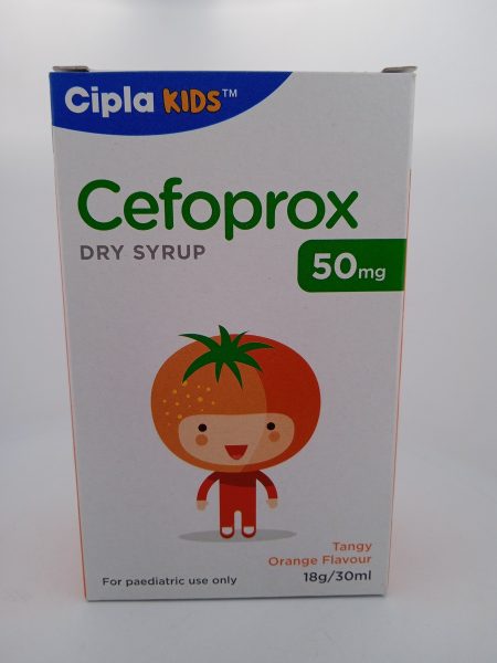 CEFOPROX DRY SYRUP 50 MG - 1 BOTTLE OF 18g/30ML