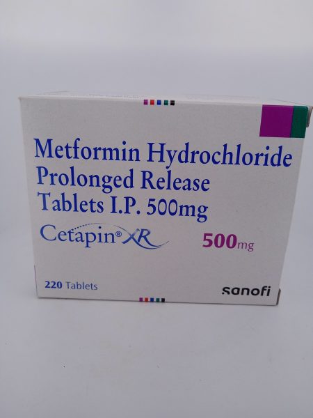 CETAPIN XR 500 MG - 20 TABLETS