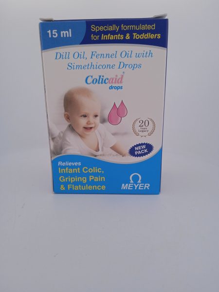 COLICAID DROPS - 1 BOTTLE OF 15 ML