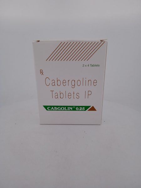 CABGOLIN 0.25 MG - 4 TABLETS