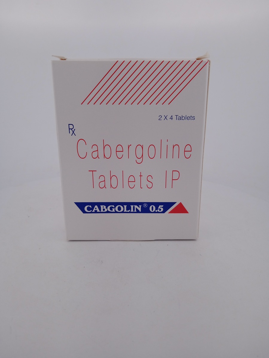 CABGOLIN 0.5 MG - 4 TABLETS