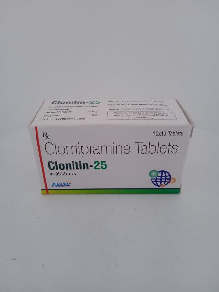 CLONITIN 25 MG - 10 TABLETS