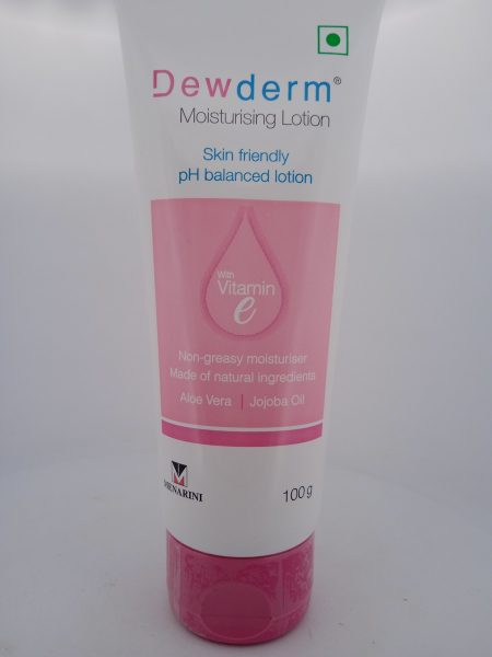 DEWDERM MOISTURISING LOTION - 1 TUBE OF 100g