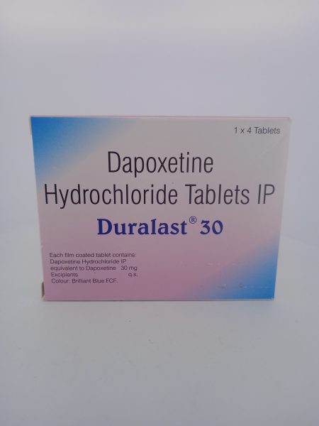 DURALAST 30 MG - 4 TABLETS