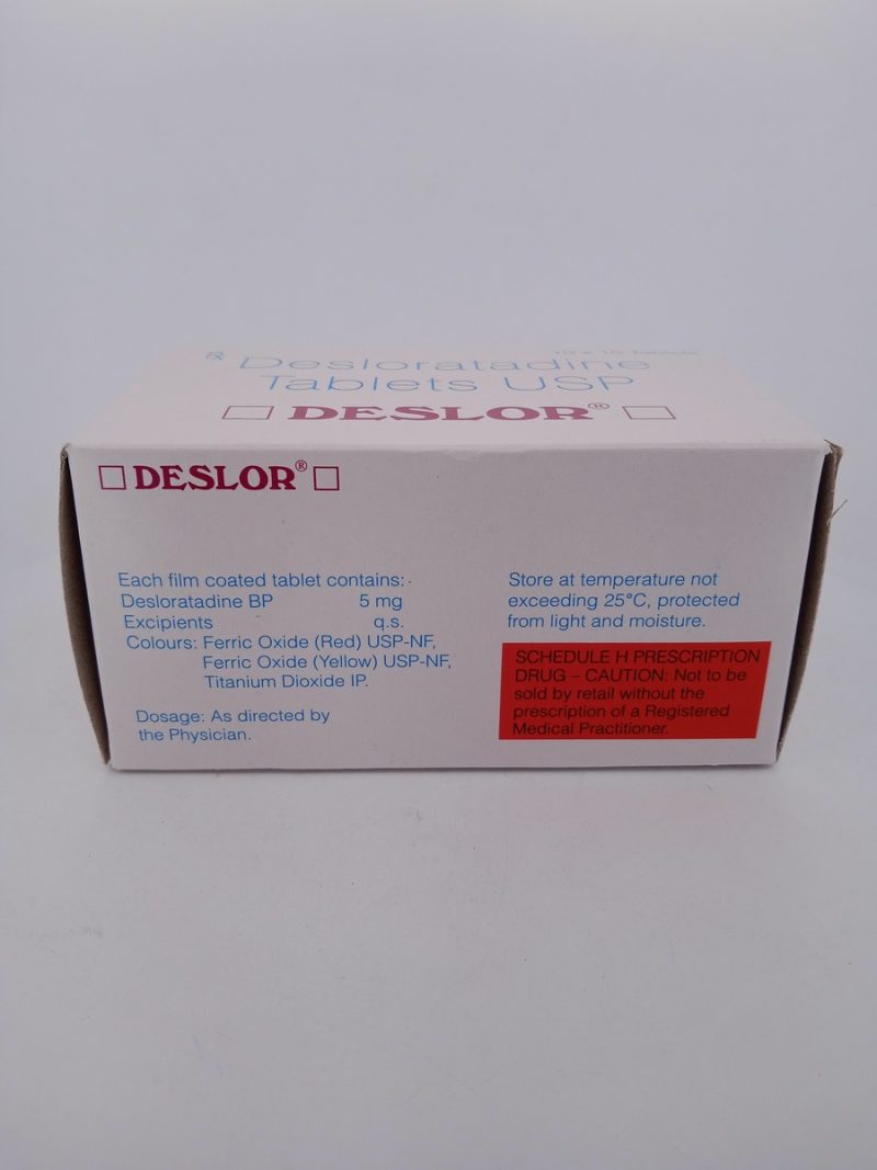 DESLOR 5 MG - 15 TABLETS | PCT Pharmacy DESLOR 5 MG – Effective Relief ...