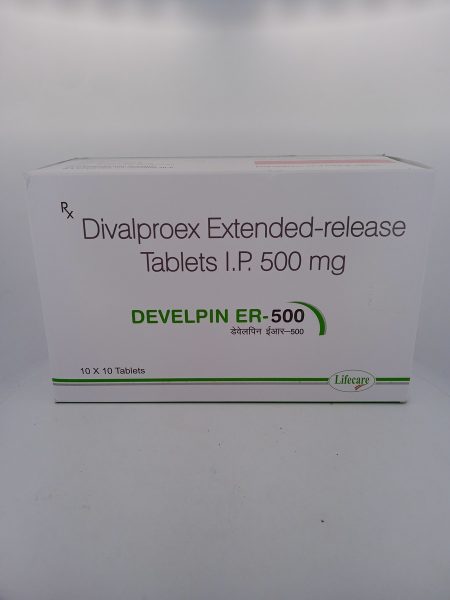 DEVELPIN ER 500 MG - 10 TABLETS