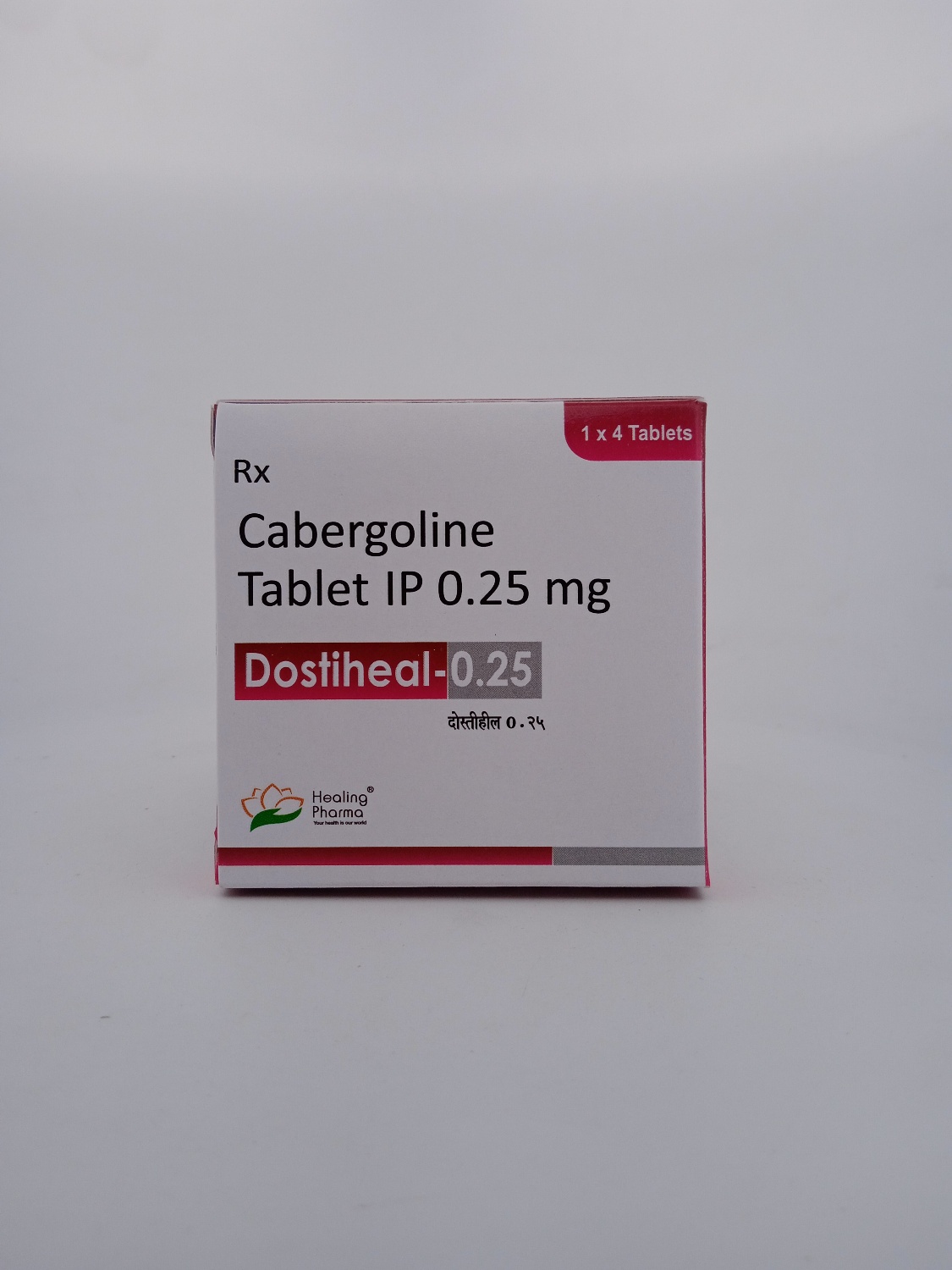 DOSTIHEAL 0.25 MG - 4 TABLETS