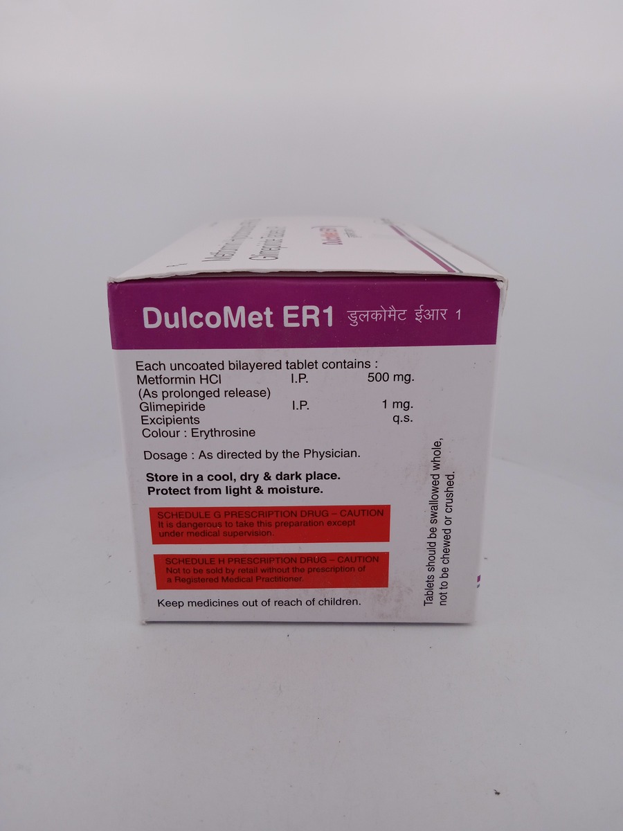 DULCOMET ER1 - 10 TABLETS - Image 4