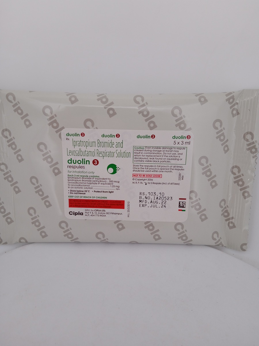 DUOLIN 3 - 5 RESPULES