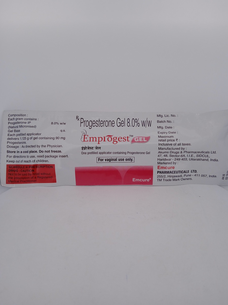 EMPROGEST GEL 8% - 1 PACK