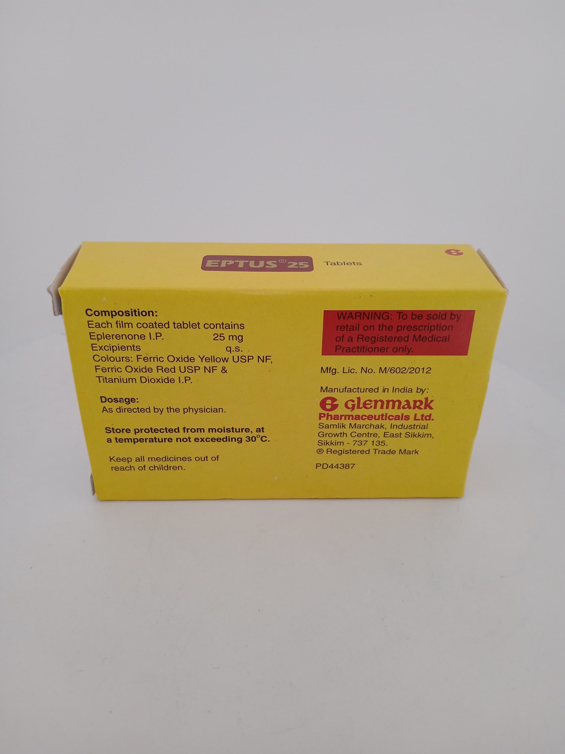EPTUS 25 MG - 15 TABLETS - Image 4