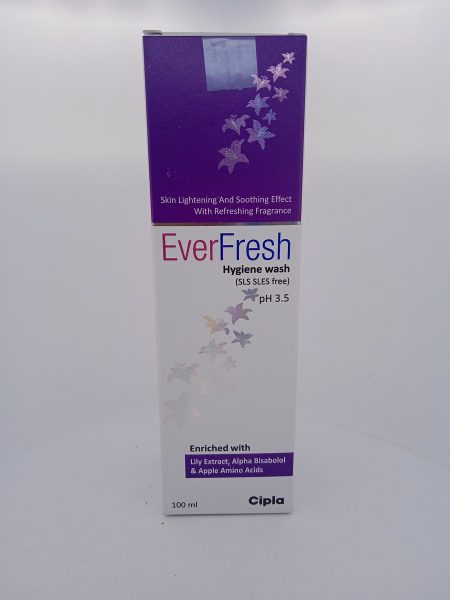 EVERFRESH (HYGIENE WASH) - 1 BOTTLE OF 100ML
