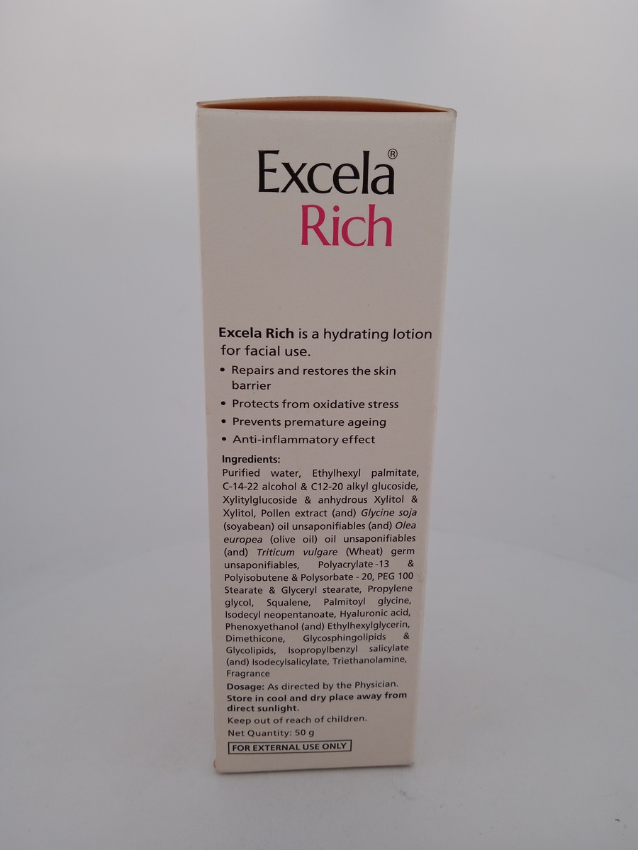 EXCELA RICH (FACIAL HYDRATING LOTION) - 1 BOTTLE OF 50g - Image 2