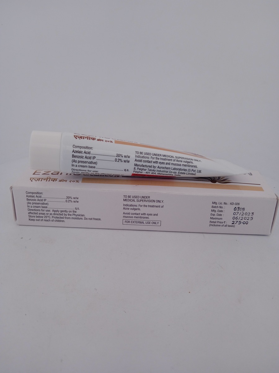 EZANIC CREAM 20% - 1 TUBE OF 15g - Image 4