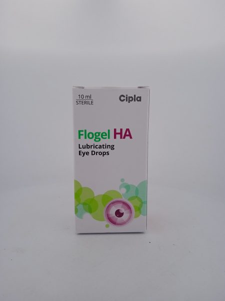 FLOGEL HA LUBRICATING EYE DROPS - 1 BOTTLE OF 10ML