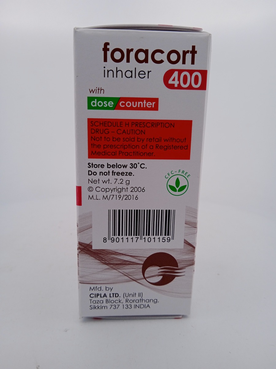 FORACORT 400 - 1 INHALER - Image 2