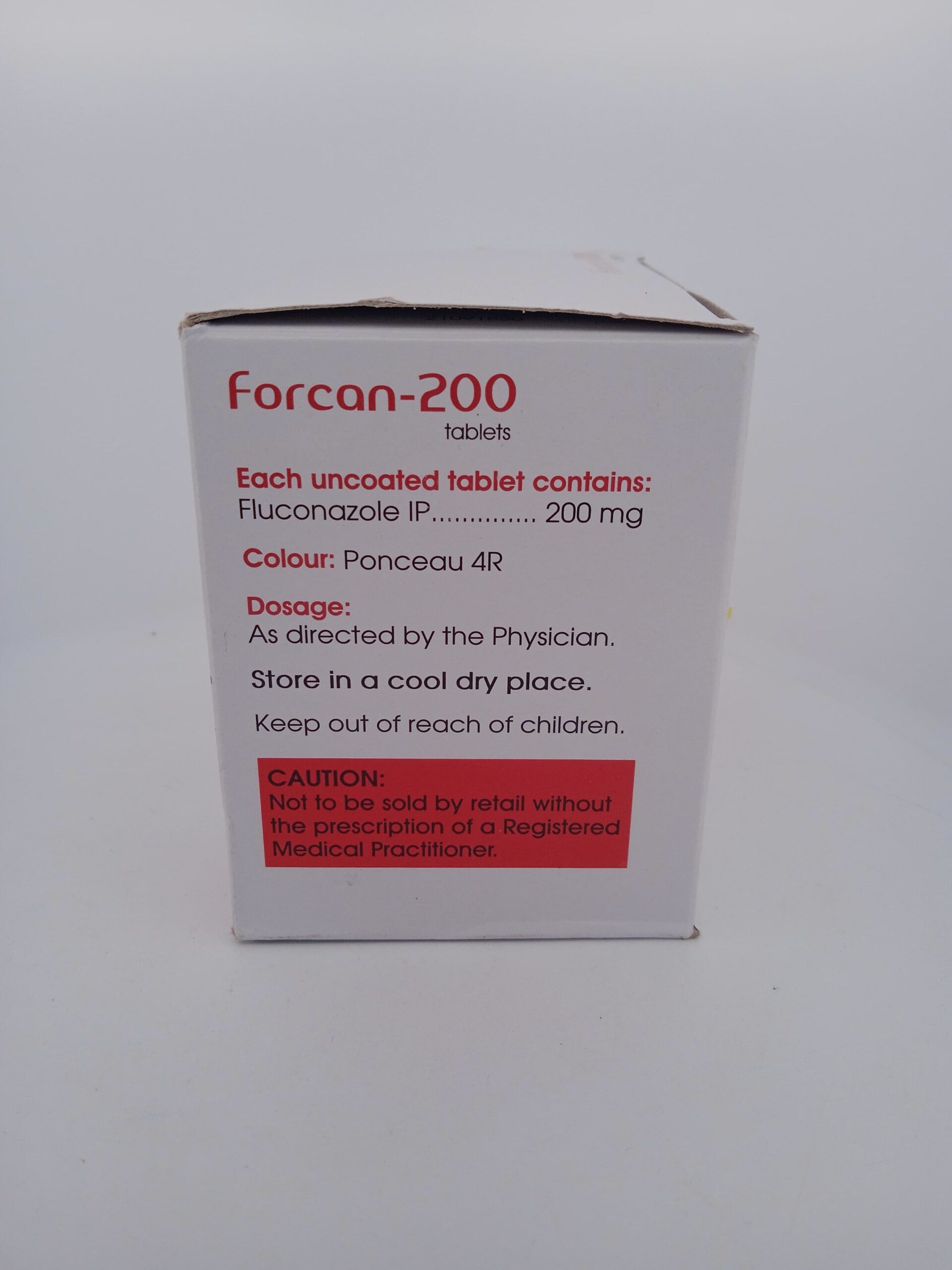 FORCAN 200 MG - 4 TABLETS - Image 3