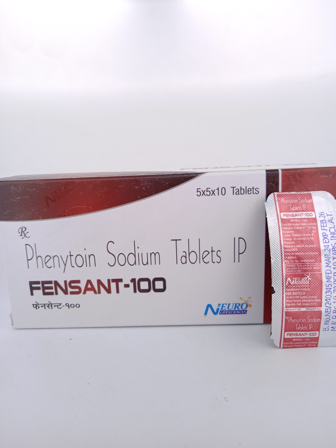 FENSANT 100 MG - 10 TABLETS - Image 3