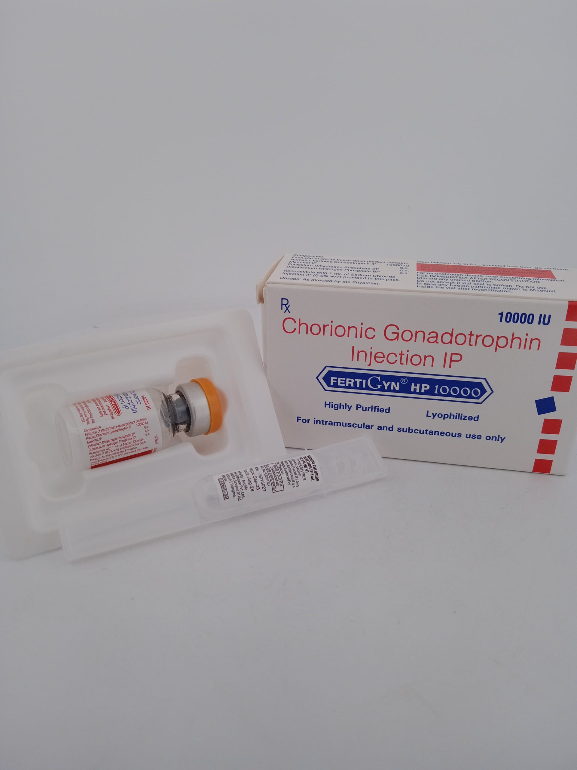 FERTIGYN 10000 IU INJECTION – 1 VIAL - Image 2