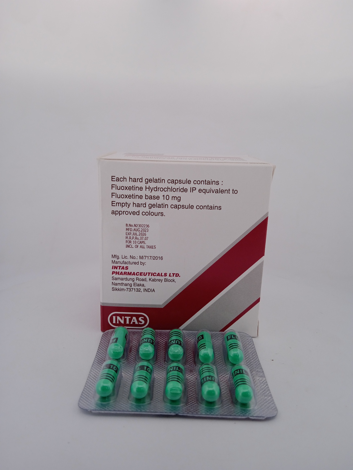 FLUNIL 10 MG - 10 CAPSULES - Image 3