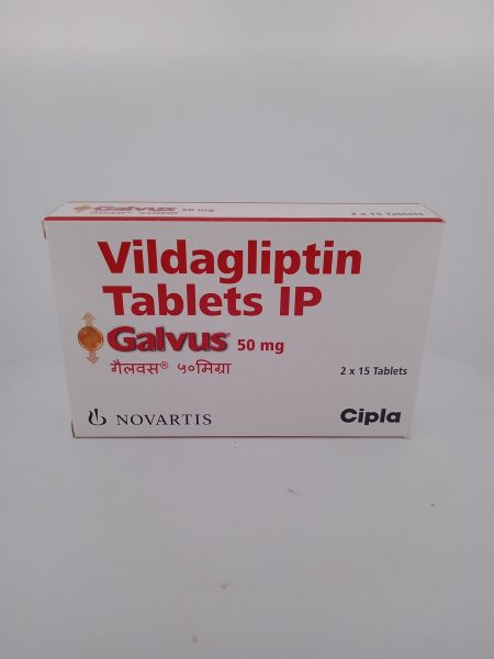 GALVUS 50 MG - 15 TABLETS