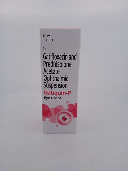 GATIQUIN-P EYE DROPS - 1 BOTTLE OF 10ML