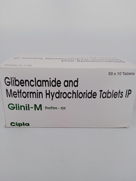 GLINIL-M - 10 TABLETS