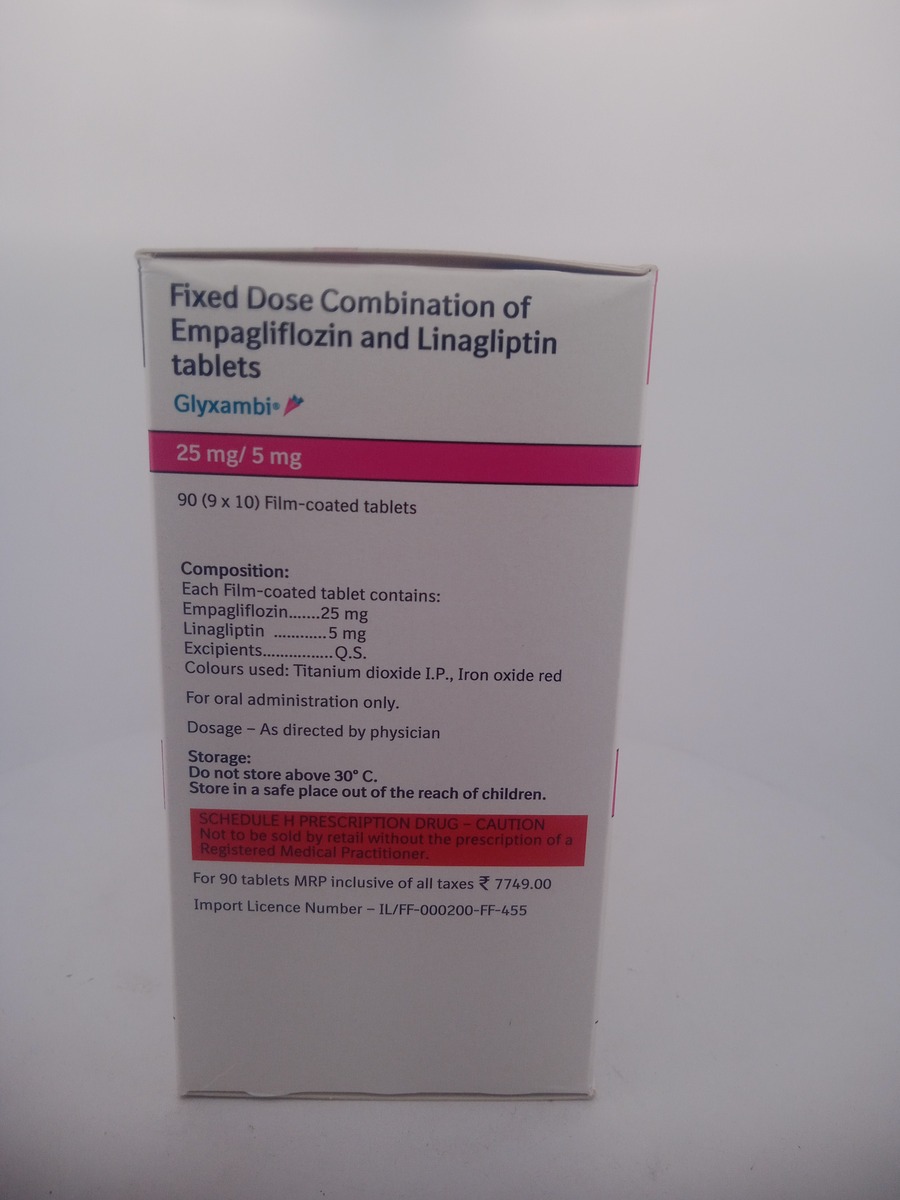 GLYXAMBI 25MG/5MG - 10 TABLETS - Image 2