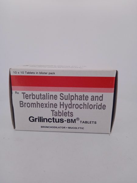 GRILINCTUS-BM - 10 TABLETS