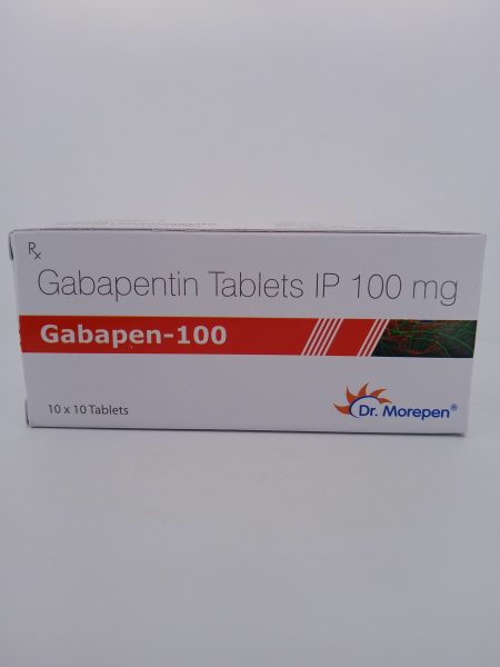 GABAPEN 100 MG - 10 TABLETS