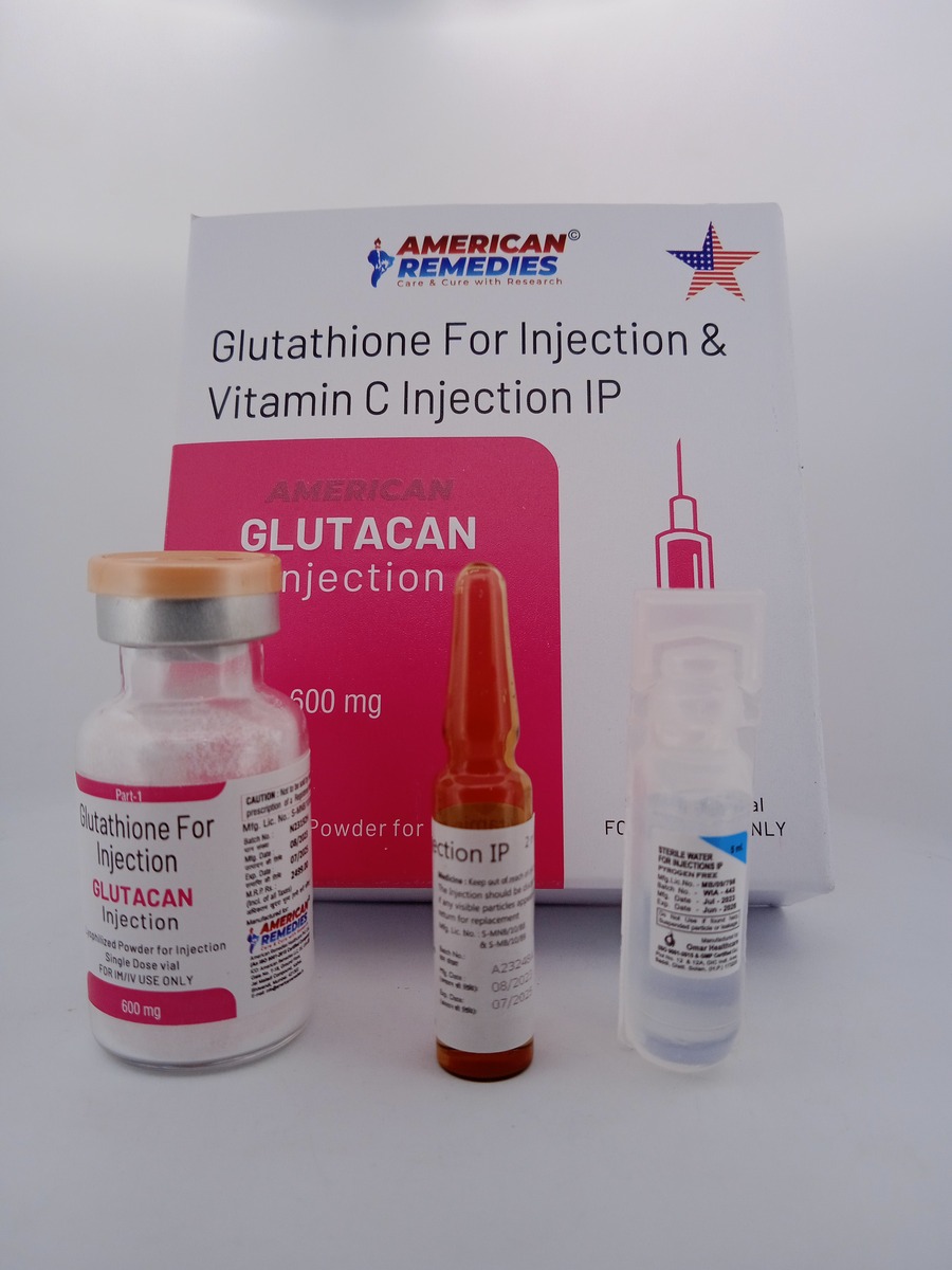 GLUTACAN INJECTION 600 MG - 1 INJECTION - Image 2