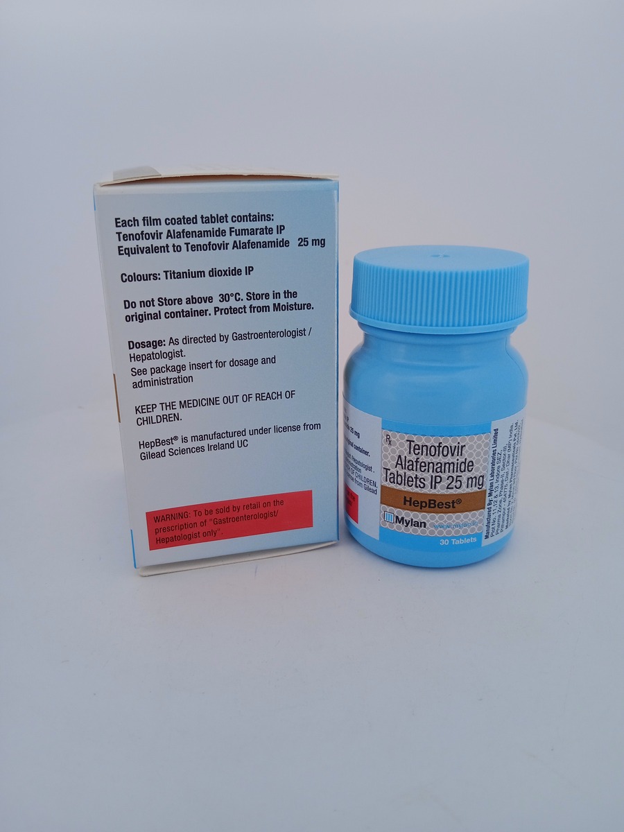 HEPBEST 25 MG - 1 BOTTLE OF 30 TABLETS - Image 3