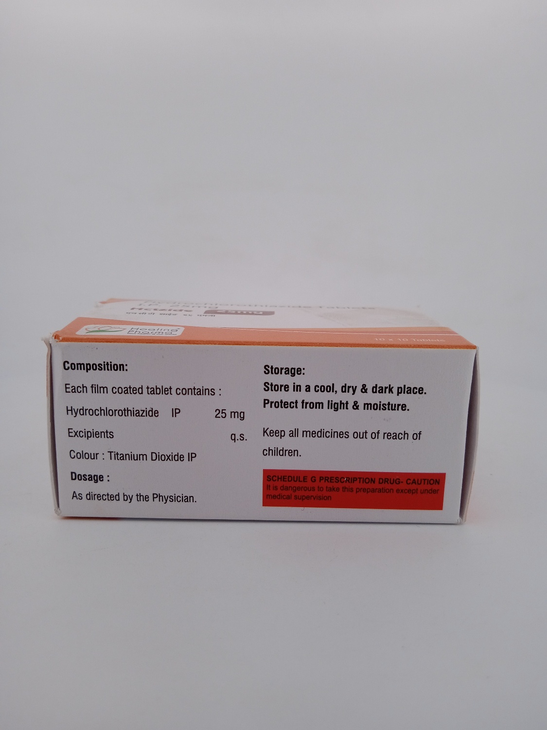 HCTZIDE 25 MG - 10 TABLETS - Image 4