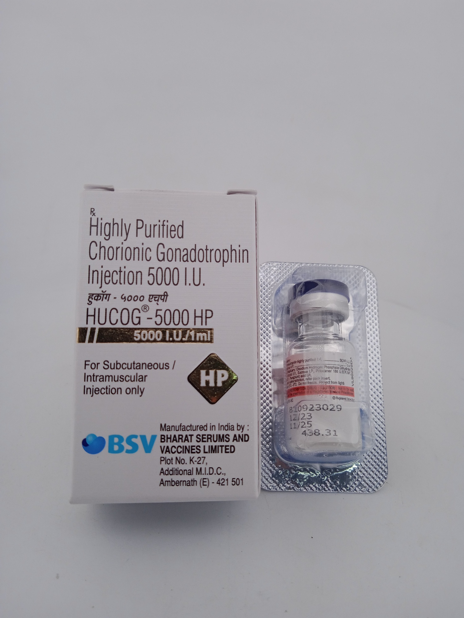 HUCOG 5000 HP - 1 ML - Image 2