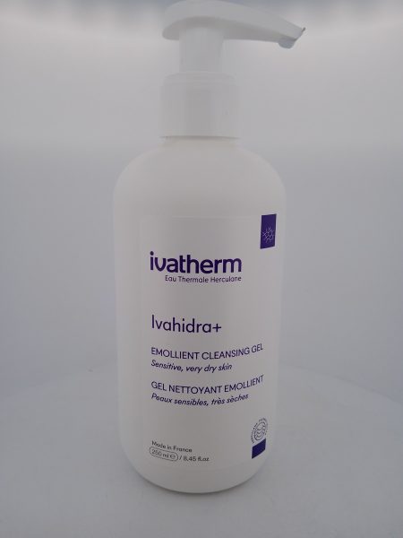 IVAHIDRA+ EMOLLIENT CLEANSING GEL - 1 BOTTLE OF 250ML