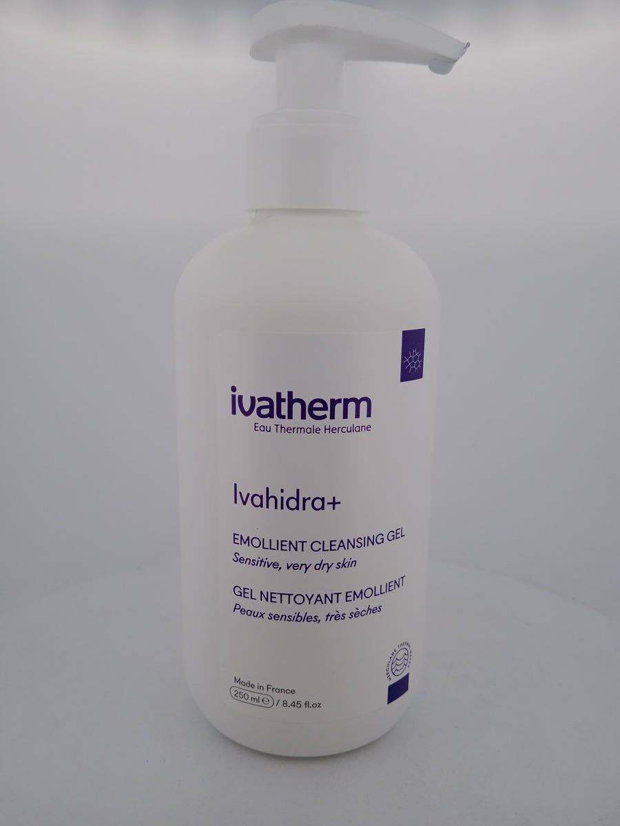 IVAHIDRA+ EMOLLIENT CLEANSING GEL - 1 BOTTLE OF 250ML