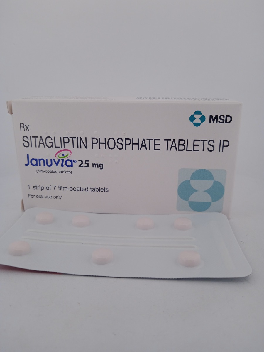 JANUVIA 25 MG - 7 TABLETS - Image 2