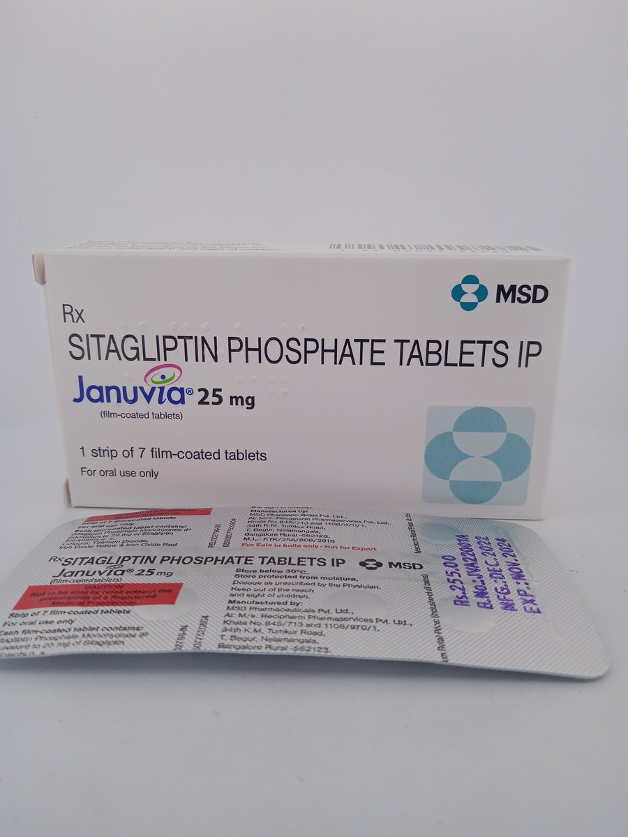 JANUVIA 25 MG - 7 TABLETS - Image 3