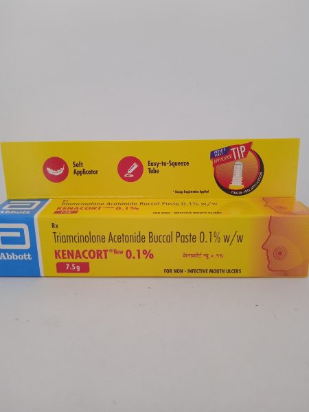 KENACORT 0.1% - 1 TUBE OF 7.5g