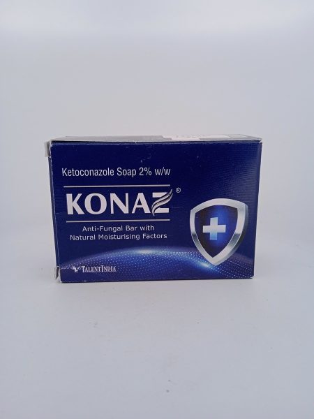 KONAZ ANTI-FUNGAL WITH NATURAL MOISTURISING FACTORS - 1 BAR OF 75g